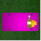 Custom Personalized Car License Plate With Add Names To Cheese Dairy Alcohol
