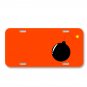 Bomb Explosive Detonation Fuze Fuse On License Plate Car Front Add Names