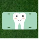 Custom Personalized License Plate Auto Tag With Tooth Fairy Ache Design