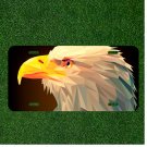Custom Personalized License Plate Auto Tag With Eagle Head Design Art