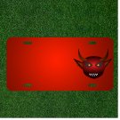 Custom Personalized License Plate With Add Names To Demon Evil Monster