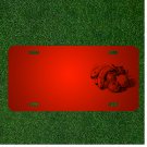 Custom Personalized License Plate With Add Names To Banana Peaches Fruits
