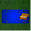 Custom Personalized License Plate With Add Names To Treasure Treasure Chest