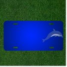 Custom Personalized License Plate With Add Names To Dolphin Mammals Swimming