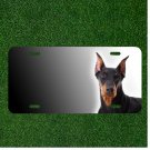 Custom Personalized License Plate Auto Tag With English Toy Terrier Add Names