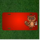 Custom Personalized License Plate With Add Names To Animal Cartoon