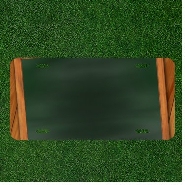 Custom Personalized Auto Tag With Chalkboard Background Add Names