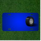 Custom Personalized License Plate With Add Names To Tire Wheel Car Rim Black