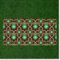 Custom Personalized Car License Plate With Pattern Background Bright Brown
