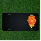 Custom Personalized License Plate With Add Names To Red Lion Stunning Desion NEW