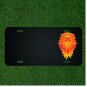 Custom Personalized License Plate With Add Names To Red Lion Stunning Desion NEW
