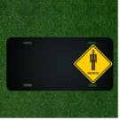 Custom Personalized License Plate With Add Names To Hazard Nerds Sign Design NEW