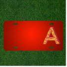 Custom Personalized License Plate With Add Names To A Letter Ah Aha Alphabet