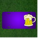 Custom Personalized License Plate With Add Names To Beer Mug Beer Mug Drink