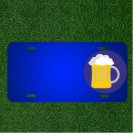 Custom Personalized License Plate With Add Names To Beer Beer Glass Beer Mug
