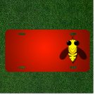Custom Personalized License Plate With Add Names To Honey Bee Bee Comb Hive