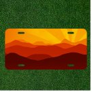 Banner Header Sky Landscape Banner Custom Novelty License Plate Car Tag