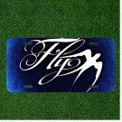 Custom Personalized License Plate Auto Tag With Stunning Fly In White Design