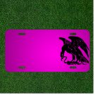 Custom Personalized Car License Plate With Add Names To Eagle Serpent Snake