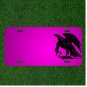 Custom Personalized Car License Plate With Add Names To Eagle Serpent Snake