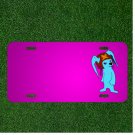 Custom Personalized Car License Plate With Add Names To Bunny Rabbit Comic