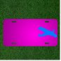 Custom Personalized Car License Plate With Add Names To Plane Air Flying