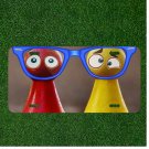 Custom Personalized License Plate Auto Tag With Chess Piece Emoji Designs