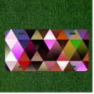 Custom Personalized License Plate Auto Tag With Colorful Diamond Colors NEW