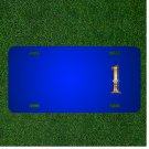 Custom Personalized License Plate With Add Names To The Number Of Figure One