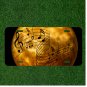 Custom Personalized License Plate Auto Tag With Musical Notes By Moon Design