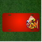 Custom Personalized License Plate With Add Names To Piranha Fish Pira?a