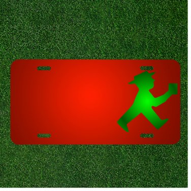 Custom Personalized License Plate With Add Names To Irish Man Walking Beer