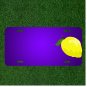 Custom Personalized License Plate With Add Names To Lemon Whole Yellow Fruit