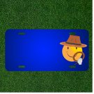 Custom Personalized License Plate With Add Names To Smiley Hat Emoji NEW