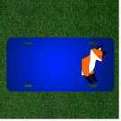 Custom Personalized License Plate With Add Names To Fox Young Animal Mammal