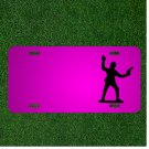Custom Personalized Car License Plate With Add Names To Soldier Pistol Gun