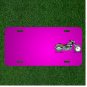 Custom Personalized Car License Plate With Add Names To Motorcycle Fast Sport