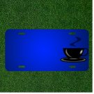 Custom Personalized License Plate With Add Names To Tee Design Food Coffee