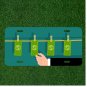 Custom Personalized Auto Tag With Money On A Clothing Line Design