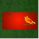Custom Personalized License Plate With Add Names To Parrot Bird Exotic Yellow