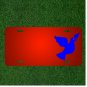 Custom Personalized License Plate With Add Names To Dove Bird Peace Stencil