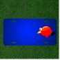 Custom Personalized License Plate With Add Names To Animal Bird Cartoon Red