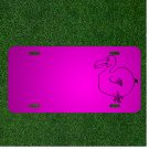 Custom Personalized Car License Plate With Add Names To Dodo Bird Extinct