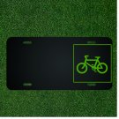 Custom Personalized License Plate With Add Names To Bicycle Cycling Sign