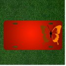 Custom Personalized License Plate With Add Names To Moth Butterfly Insect