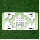 Custom Personalized License Plate Auto Tag With TEAM Success Puzzle Piece