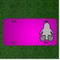 Custom Personalized Car License Plate With Add Names To Penguin Picture Icon