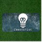 Custom Personalized License Plate Auto Tag With Innovation Light Bulb
