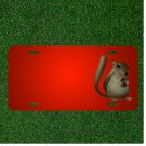 Custom Personalized License Plate With Add Names To Squirrel Wildlife Animal