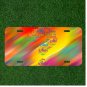 Custom Personalized License Plate Auto Tag With Who What Where When How Design